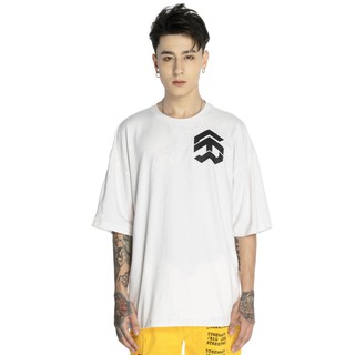 5THEWAY® /solid/ OVERSIZED TEE™ in WHITE aka Áo Thun Tay Ngắn Trắng