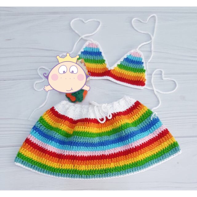Bikini len handmade