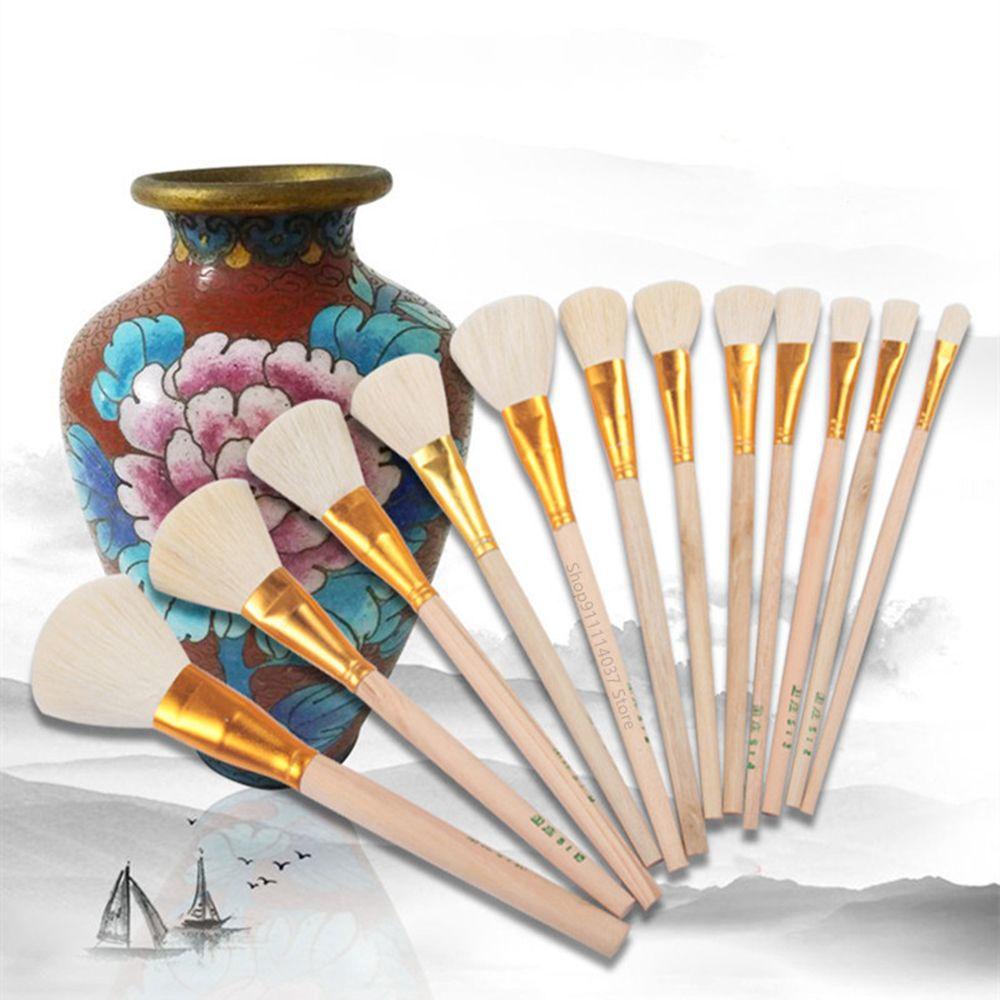 Set 1 / 12 Cọ Điêu Khắc Gốm
