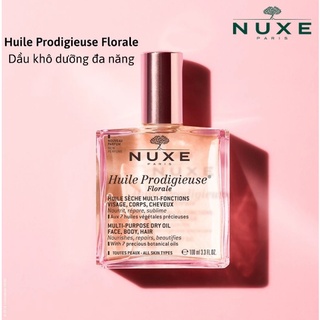 (Nội địa Pháp - bill Pháp) Dầu khô Nuxe Huile Prodigieuse Florale 100ml