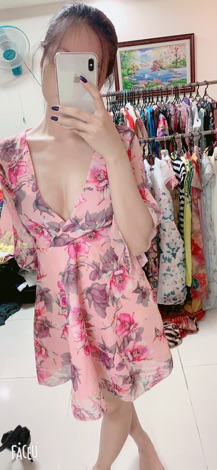 Đầm công chúa tiểu thư voan lụa