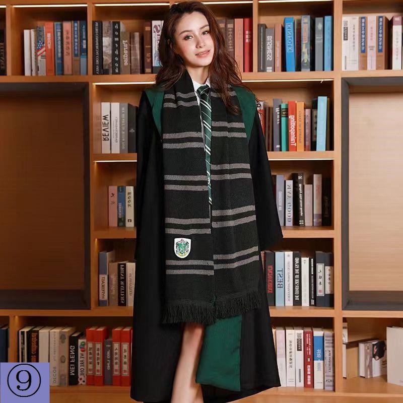 Khăn Choàng Cổ Harry Potter Gryffindor Siêu Dày Giữ Ấm Bốn Mùa Phong Cách Đại Học Cho Nam Và Nữ Siege Hogwart