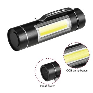 Đèn pin LED COB 5000 lumens 1516 nhỏ gọn thích hợp mang đi ra ngoài