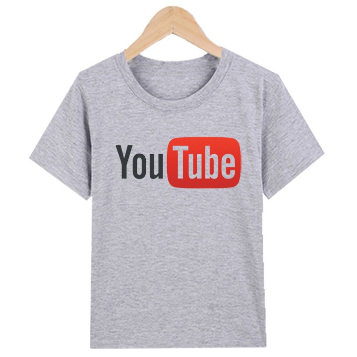 Áo thun nữ Cotton tay ngắn in hình Yotube xì teen ATNK 1078