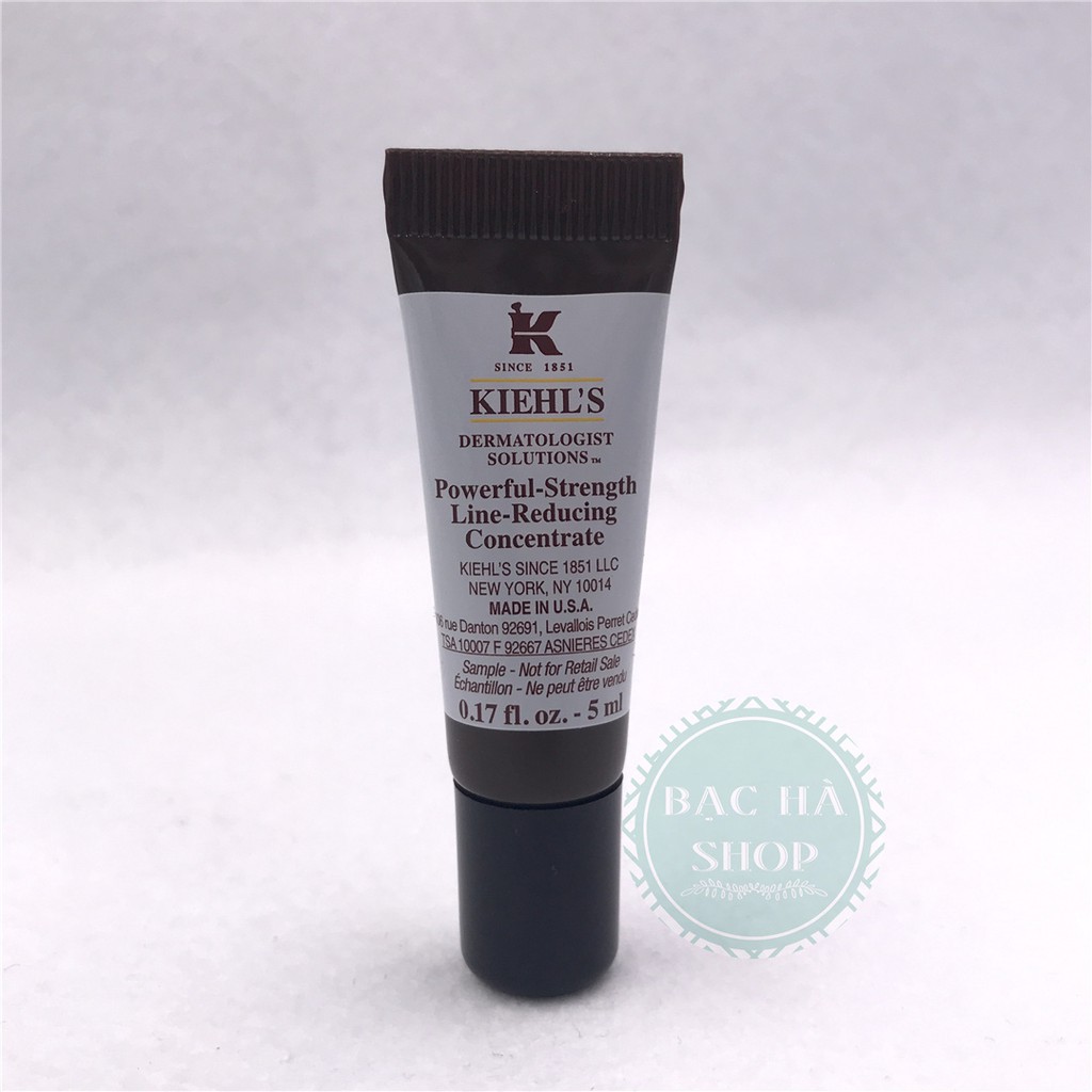 Kiehl's / Kiehls Tinh Chất Giảm  Nhăn Powerful Strength Line Reducing 5ml