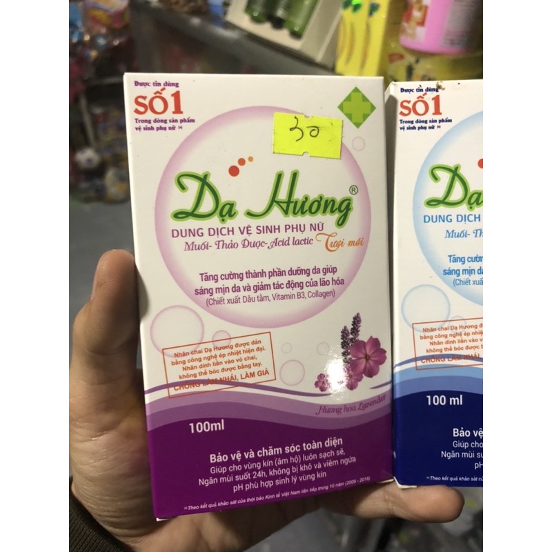 Dung Dịch Vệ Sinh Dạ Hương 100ml