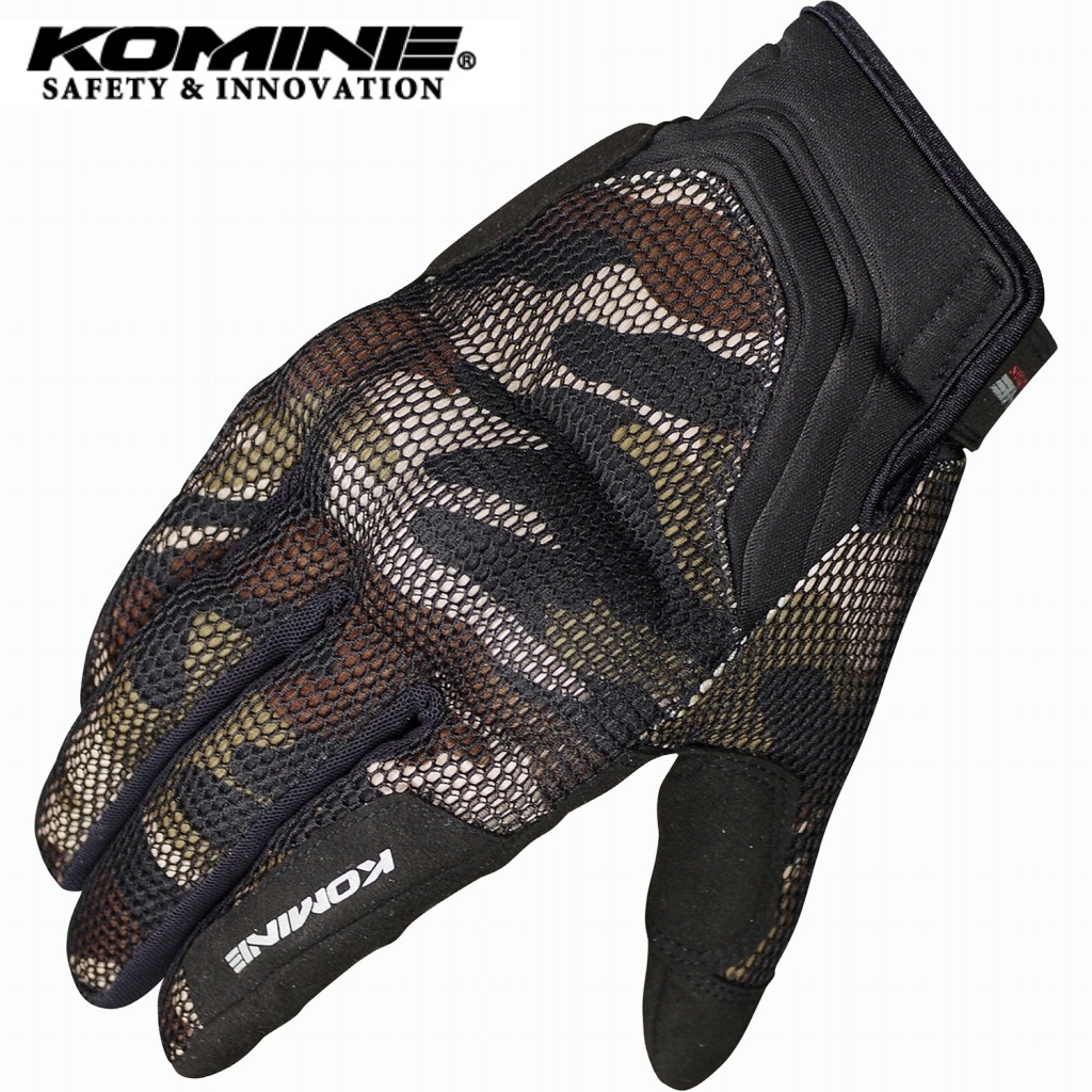 Găng tay lưới 3D KOMINE GK194 Bảo vệ Găng tay xe máy KOMINE GK194