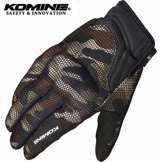 Găng tay lưới 3d komine gk194 bảo vệ găng tay xe máy komine gk194