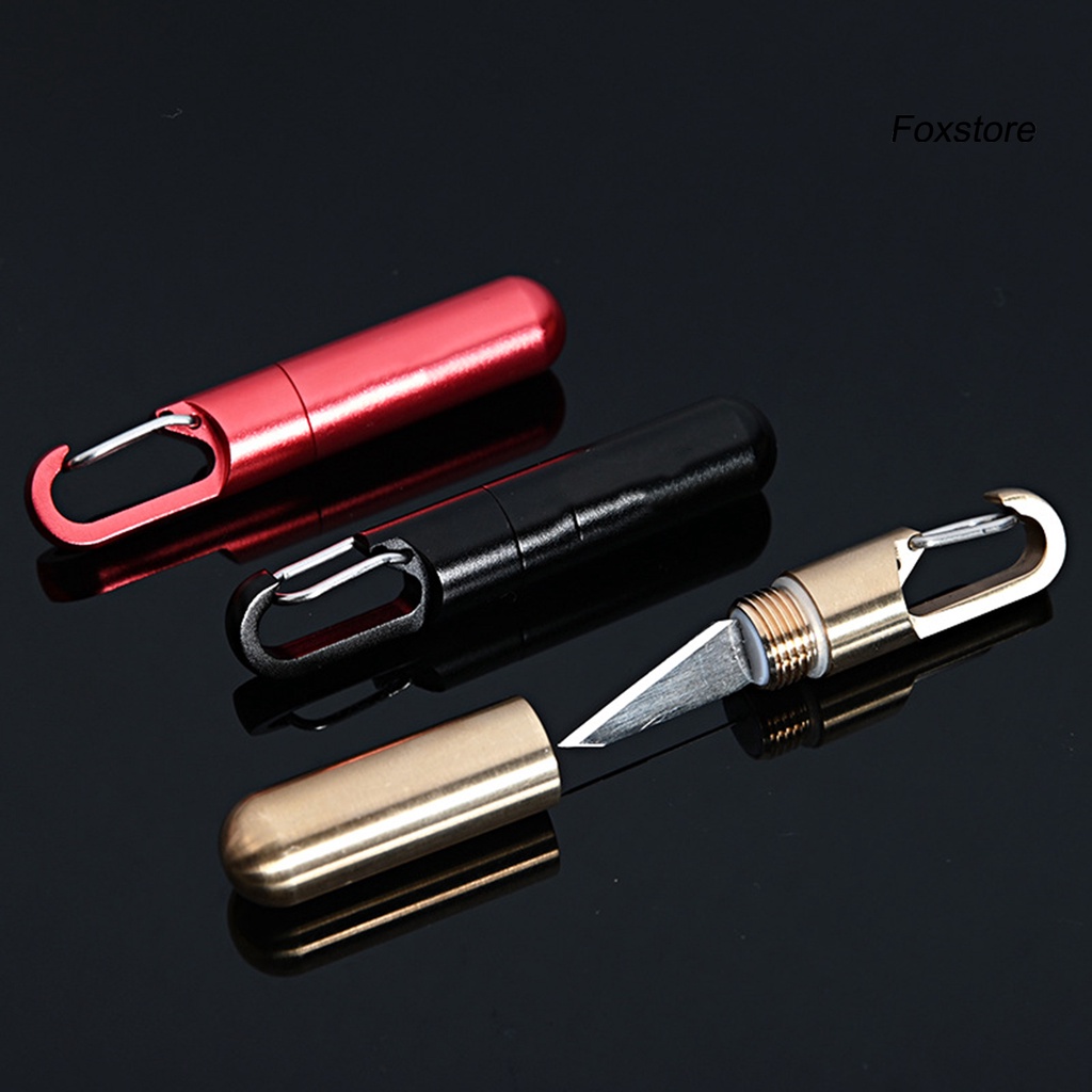 Móc khóa hình dao kéo mini màu sắc xinh xắn