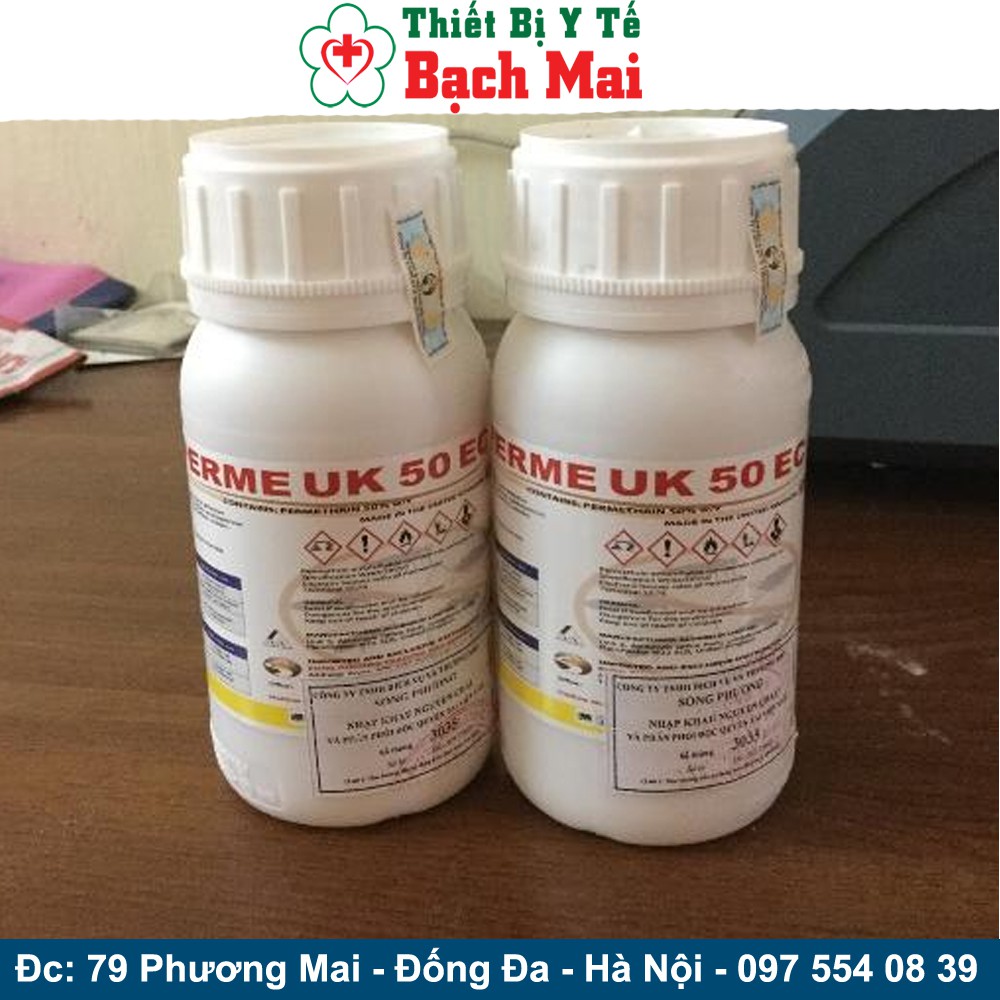 Thuốc Diệt Côn Trùng - Muỗi - PERME UK 50 EC chai 100ml