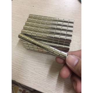 ( SIÊU MẠNH) Nam châm viên 10x10mm TRẮNG