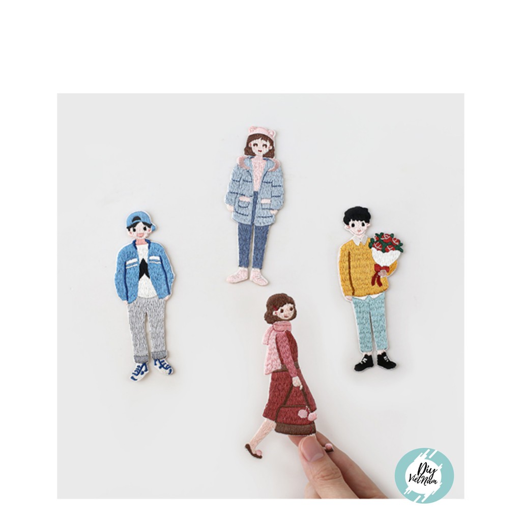 STICKER VẢI WARM DAY