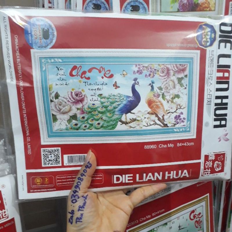 tranh thêu cha mẹ 88960 (84×43)