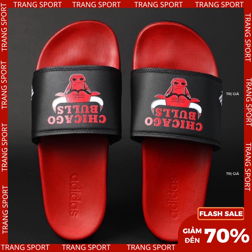 Dép adidas quai ngang Plus Chicago cực êm với thiết kế hơi #ngầu cho ae