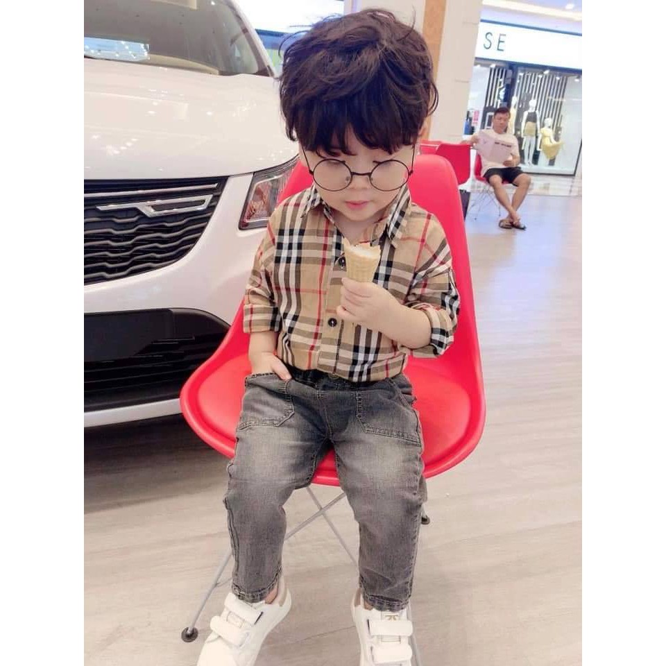 ÁO SƠMI KẺ BBR