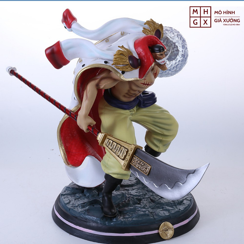 Mô Hình Tứ Hoàng Râu Trắng Bố Già Cao 31cm Nặng 3,5kg -Tượng Figure One Piece Vua Hải Tặc