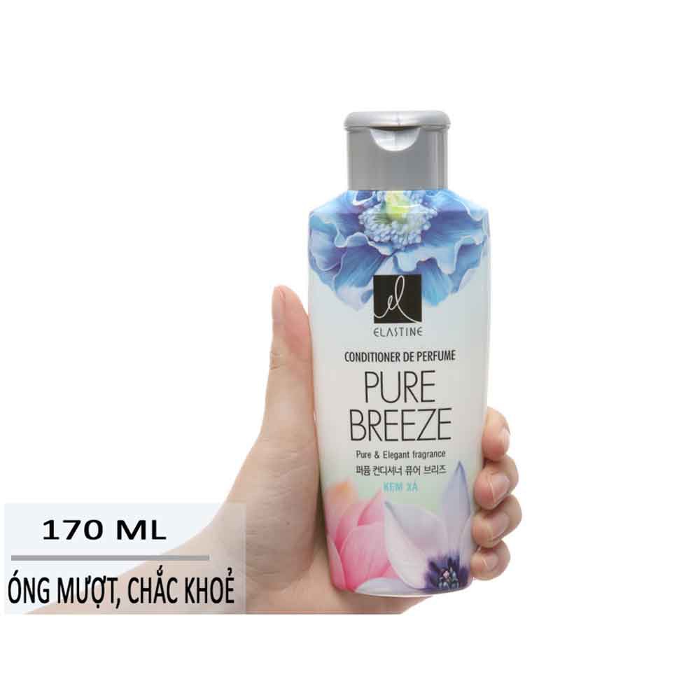 Kem xả Elastine dưỡng tóc Pure Breeze 170ml-Óng mượt, chắc khoẻ