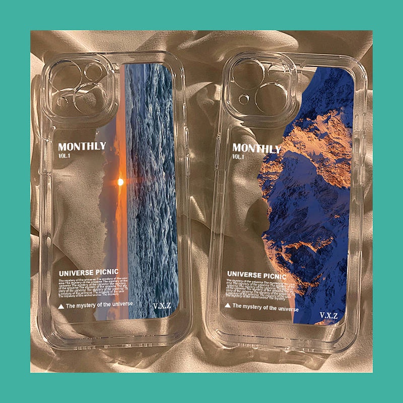 Sunset Landscape Apple 14 Phone Case 13 Iphone12pro New 8se Soft 7plus Silicone Xsmax/11 cQIY