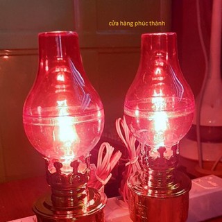 đèn dầu thờ điện ( nhựa )