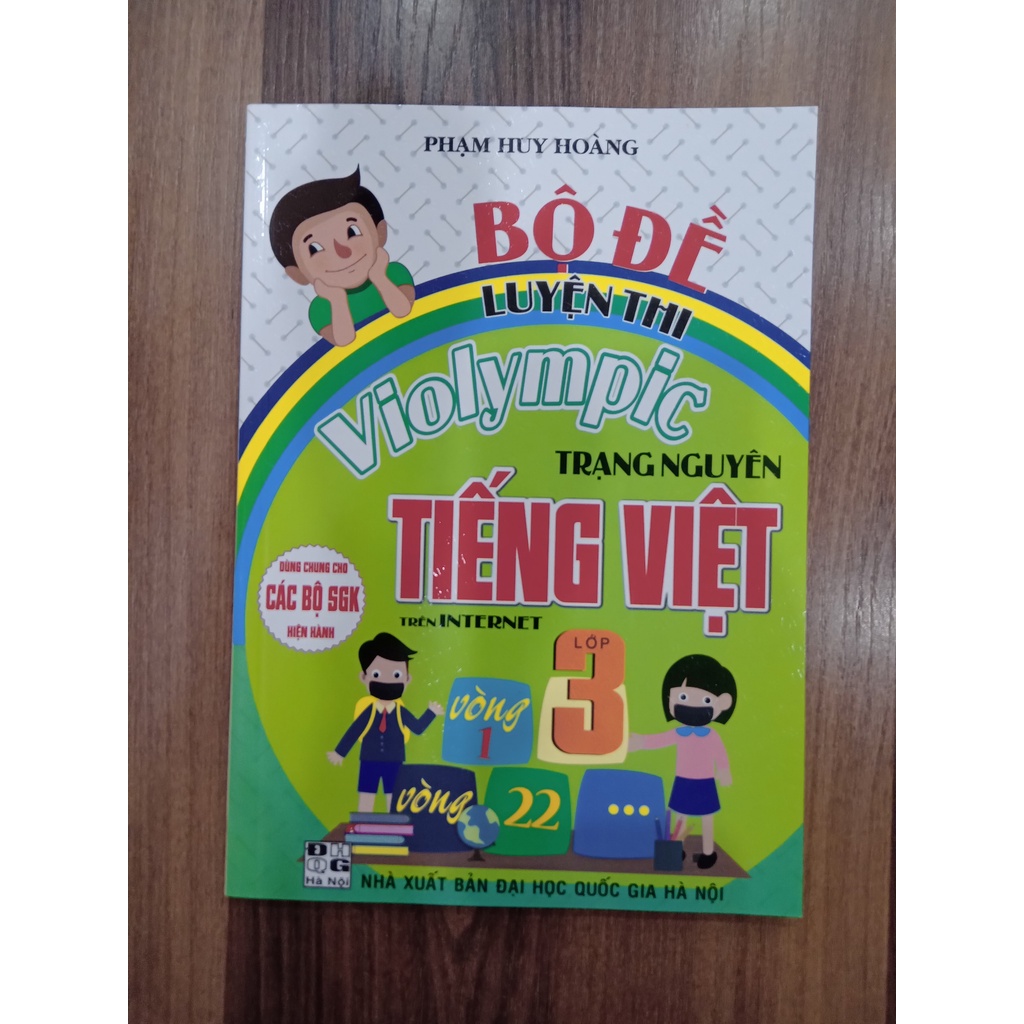 Sách - Bộ Đề Luyện Thi Violympic Trạng Nguyên Tiếng Việt Lớp 3 Trên Internet ( Mới )