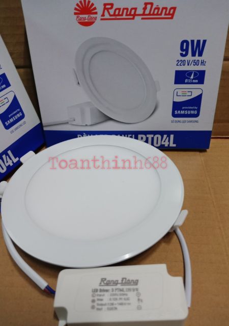 Đèn Led âm trần Rạng Đông (Chíp Led Hàn Quốc ) 12w-9w-6w sáng trắng