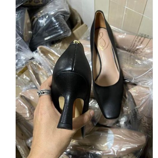 Top bán chạy - Giày cao gót Sam đen, nude mang êm, ôm chân, hàng vnxk