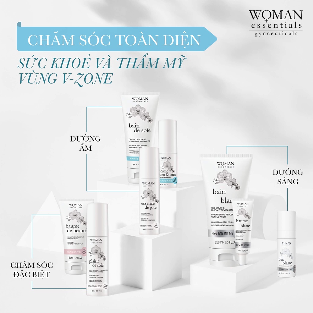 Kem lụa trắng sáng và nuôi dưỡng vùng kín Woman Essentials Baume Blanc 30ml