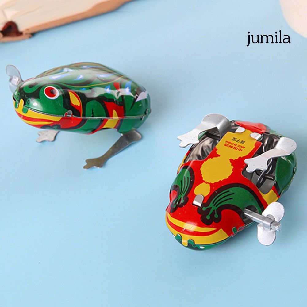 Đồ Chơi Hình Con Ếch Nhảy Sử Dụng Dây Cót Dễ Thương Cho Trẻ