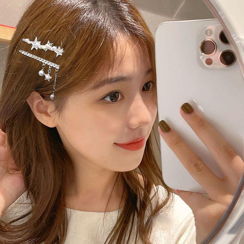 IVORY Kẹp Tóc Ngôi Sao Phong Cách Hàn Quốc Cho Nữ