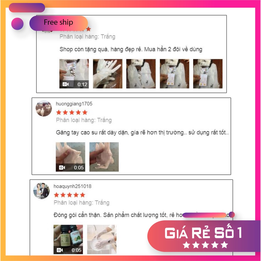 GĂNG TAY CAO SU CON HƯƠU - SIÊU BỀN, SIÊU DAI - RỬA BÁT, LÀM BẾP, LÀM VƯỜN, DỌN VỆ SINH - BẢO VỆ DA TAY