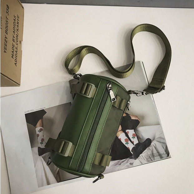 Túi đeo chéo Nam Nữ Mini nhỏ gọn Slim Bag Unisex vải Oxford nhập khẩu chống thấm nước thương hiệu - T67