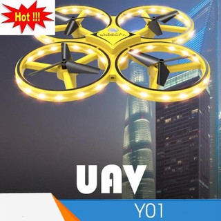 Máy Bay Điều Khiển| cảm ứng tay NEW| Loại 1 Từ Xa Drone Y01  - Dùng Cảm Biến  Cử Chỉ Tay