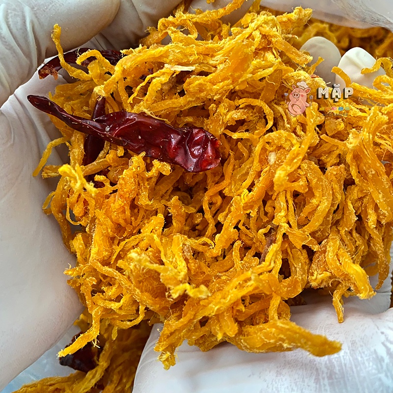 Khô Gà Bơ Tỏi - Khô Gà Lá Chanh Sấy Loại Ngon Túi Zip 100g