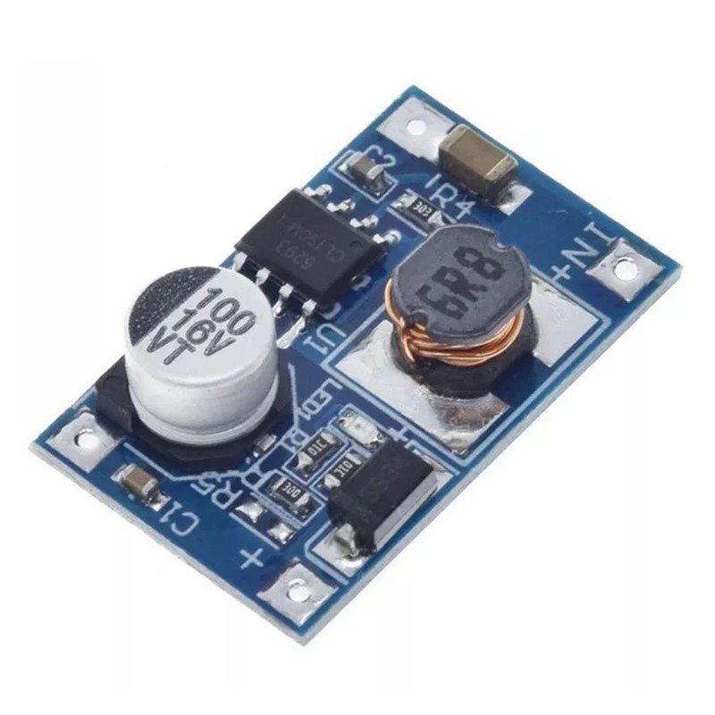 Mô Đun Tăng Áp Nguồn Điện Dc-Dc 3-6v Sang 12v 3a 8w 3.7v