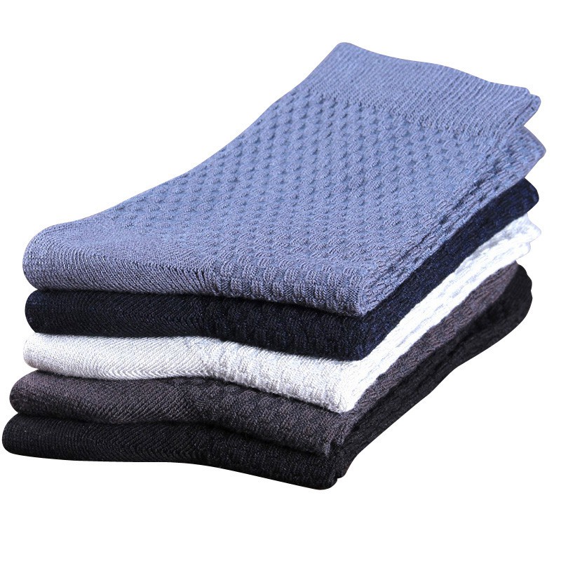 Vớ sợi tre khử mùi thoáng khí phong cách thể thao thời trang công sở cho nam
