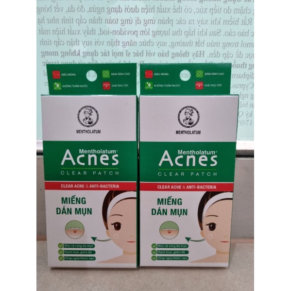 Miếng Dán Mụn Acnes ( Hộp 24 miếng)
