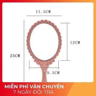 Gương cầm tay công chúa nhỏ gọn