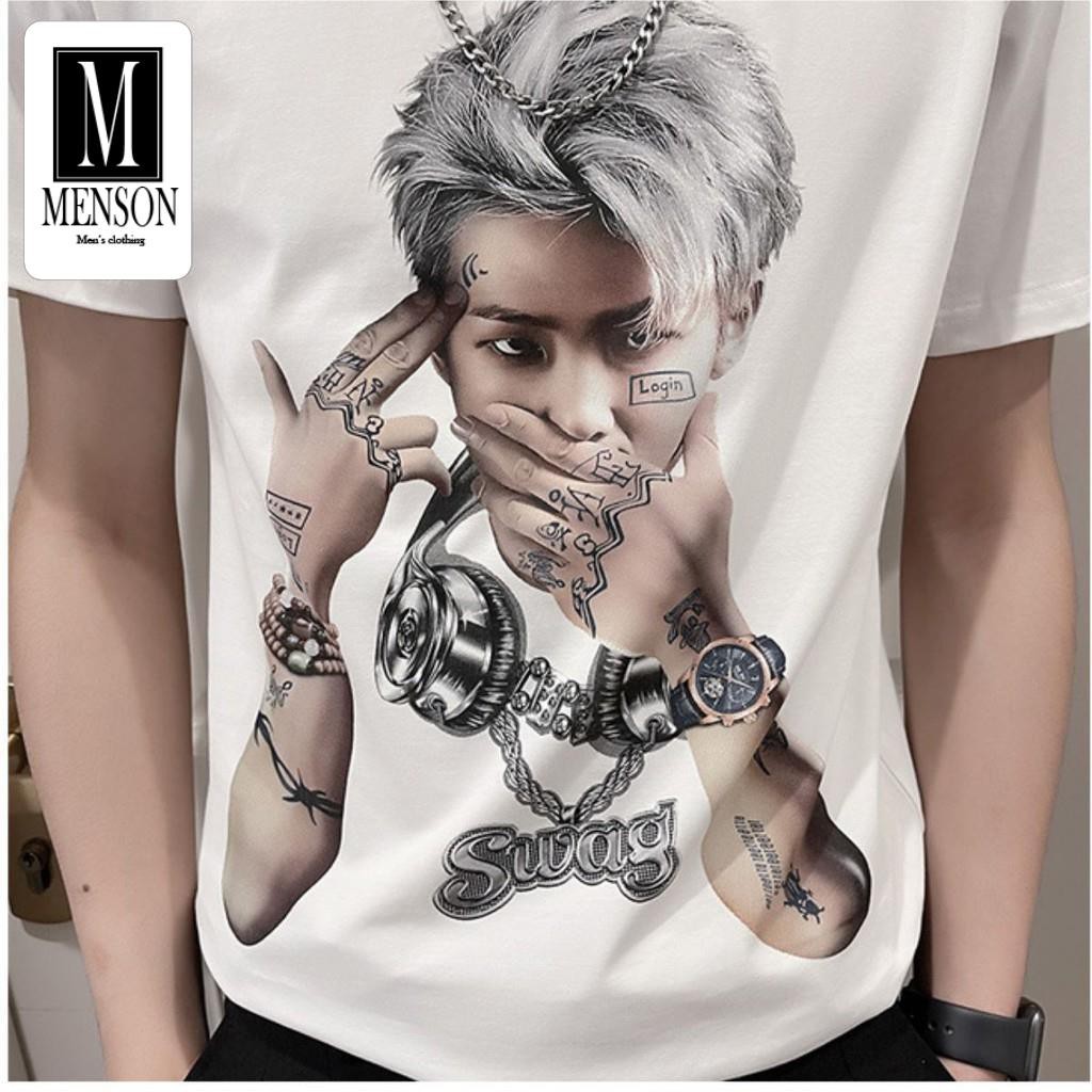 [Hàng Cao Cấp] Áo Thun Nam, Áo Phông Nam Cổ Tròn Cao Cấp In hình 3D Đẹp Vải Cotton Co Giãn 4 Chiều Chất Mát Mùa HèM1141 | BigBuy360 - bigbuy360.vn