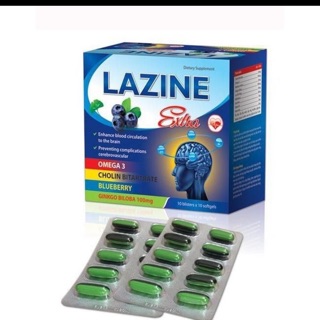 Viên uống bổ não lazine extra