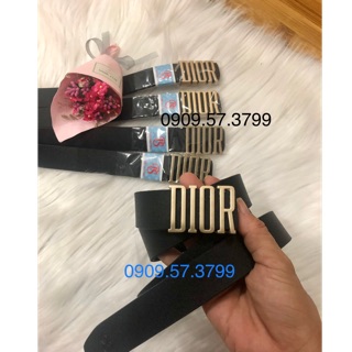 Nịt nữ bản tầm 3cm. Mặt chữ đang hot