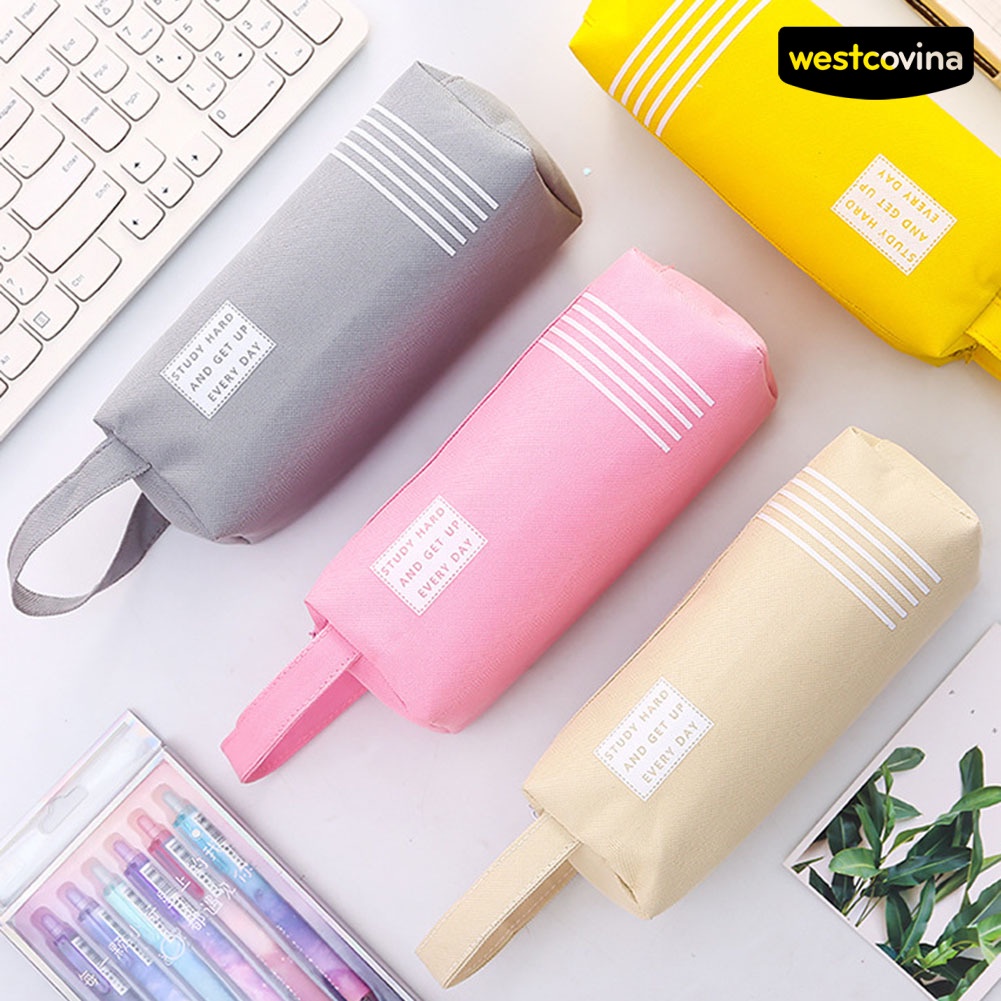 [Hot]✍Túi Đựng Bút Bằng Vải Oxford Nhiều Ngăn Tiện Dụng