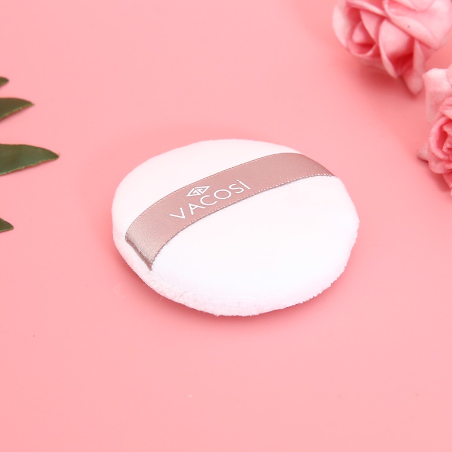 Bông Phấn Cotton Khô Tròn Nhỏ Vacosi BP19