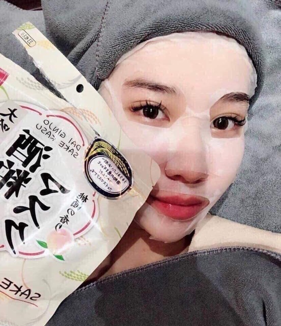 Mặt nạ bã rượu Sake Kasu Face Mask