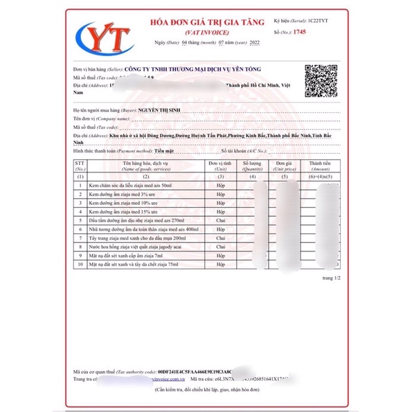 Kem Dưỡng Da Ziaj Med siêu dưỡng ẩm với Urê 10% dành cho Da Khô, Bong tróc 50ml hàng nội địa Balan