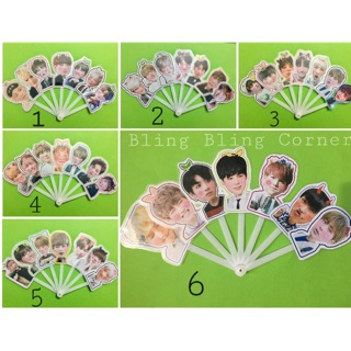 Quạt xoè đầu to BTS