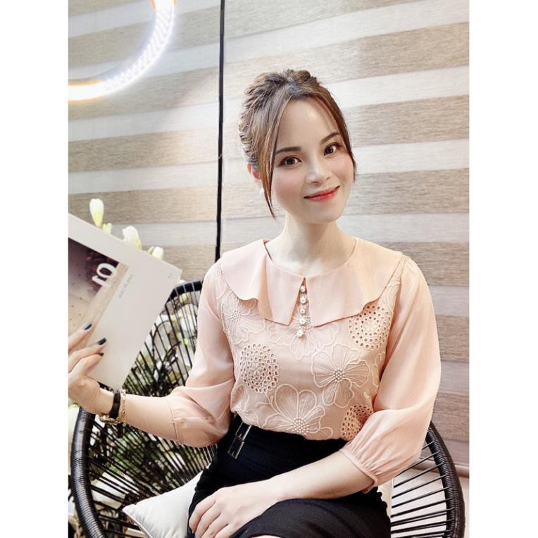 Áo công sở nữ đẹp, hàng thiết kế đủ size, phom dáng chuẩn đẹp, chất vải cao cấp, hàng bán shop | BigBuy360 - bigbuy360.vn