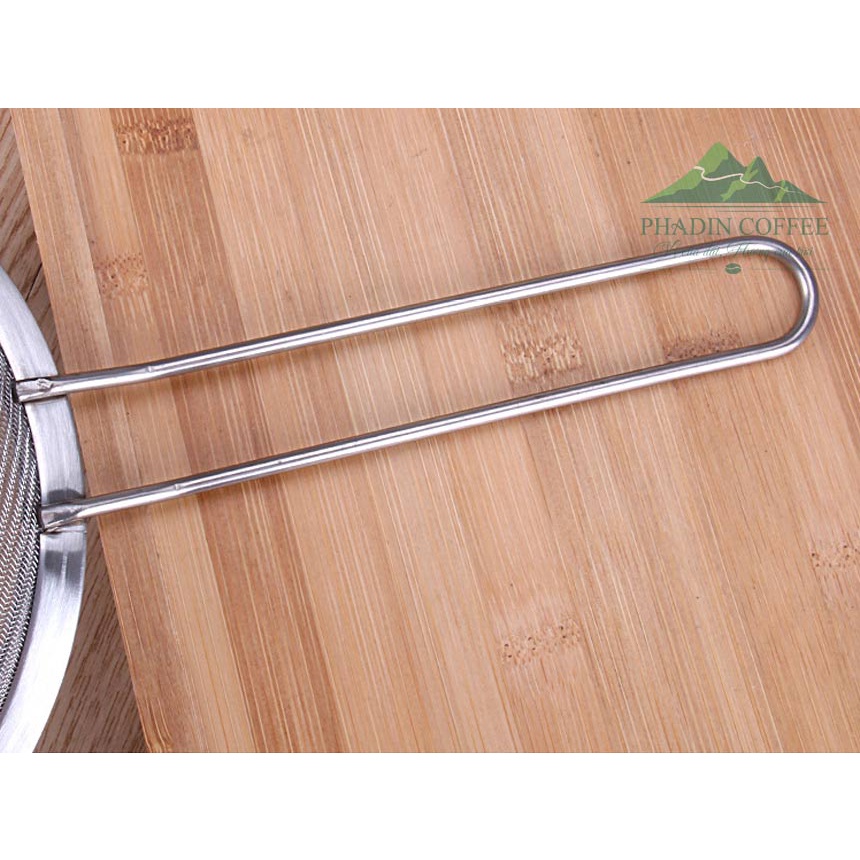 Rây Vợt Lọc Trà, Trái Cây, Thức Ăn, Cua Bằng Thép Không Gỉ 7cm - Dụng cụ rây lọc đa năng - Phụ kiện nhà bếp