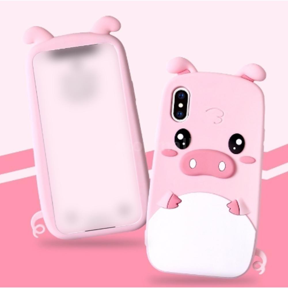Ốp điện thoại silicon mềm hình lợn con chống sốc dành cho iphone 6 7 8 6Plus 7Plus 8Plus X | BigBuy360 - bigbuy360.vn
