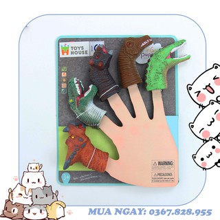 Bộ rối ngón tay công viên kỷ Jura 01 Toys House ZTA155929