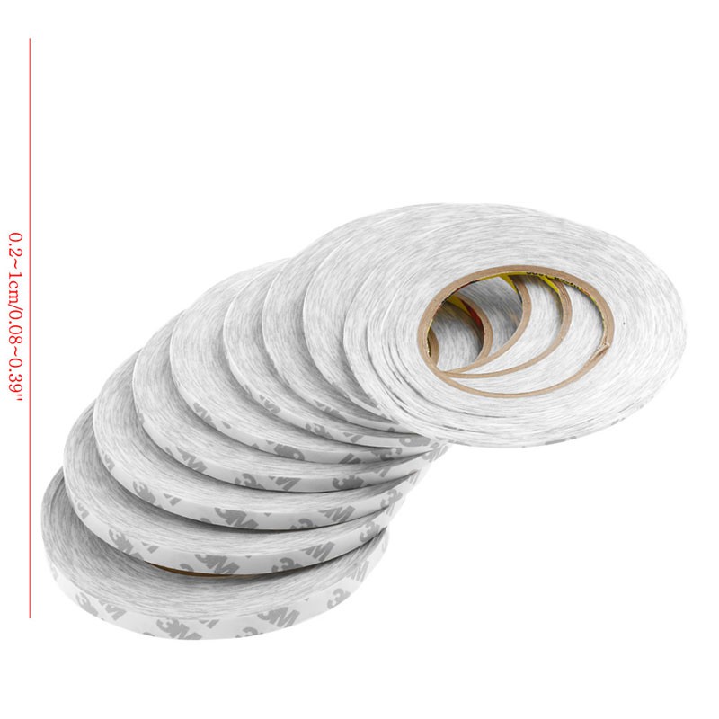 Keo dán 2 mặt siêu dính chuyên dụng cho màn hình LCD điện thoại kích thước 50M 2mm-10mm